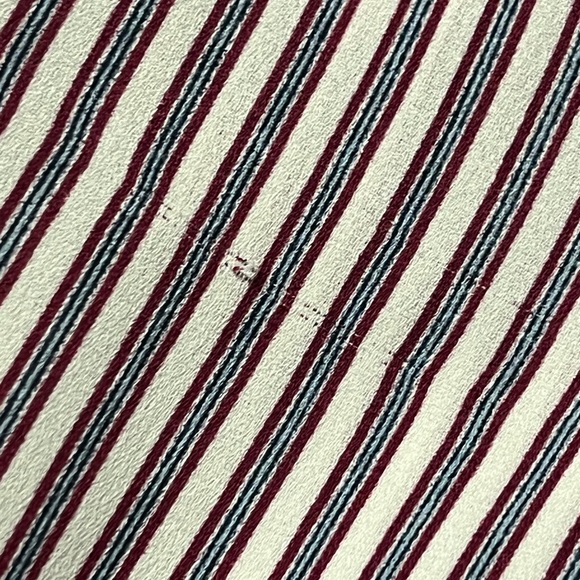 Loft Plus Blouse Pin Stripes Size 18 Keyhole Back - Picture 13 of 16